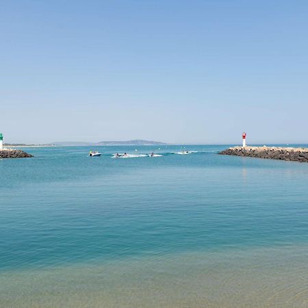 Duplex Renove Avec Clim, Terrasse Et Parking A Marseillan - Fr-1-387-162 Apartman Kültér fotó
